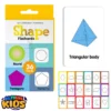 Shape Flash Cards Set For Kids - Early Educational 36 Pcs flash cards