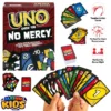 UNO Show Em No Mercy Card Game with Tougher Rules - Extra Cards & Penalties