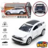 KIA Sportage Die-Cast Metal Toy Car With Lights & Sound - 1:32 Scale Alloy Children's Sports Model Car - Front Doors Can Be Opened - Size Approx. 5 Inches - White