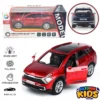 KIA Sportage Die-Cast Metal Toy Car With Lights & Sound - 1:32 Scale Alloy Children's Sports Model Car - Front Doors Can Be Opened - Size Approx. 5 Inches - Red