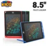 8.5 Inch LCD Multicolor Writing Tablet for Kids Electronic Sketch Drawing Pad Doodle Board