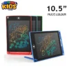 10.5 Inch LCD Multicolor Writing Tablet for Kids Electronic Sketch Drawing Pad Doodle Board