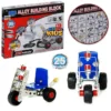 Alloy Mechanics New Special Edition Building Blocks Construction Set - 25 Models Mechanics Tool Vehicles Building Set - 239 Pieces Silver Mechano Building Blocks - Multicolor