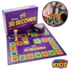 30 Seconds Board Game Junior Edition Quick Thinking and Fast Talking Junior 30 Seconds Fun Board Game for Kids Family Game and Best For Birthday Gift - Purple