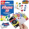 UNO Phase 10 Cards Game Best Imported Quality Special Edition 108 Cards Pack - For Kids & Adults Family Fun Games Multicolor Laminated Complete 108 Cards