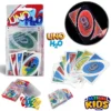 UNO H2O To Go Family Card Game With 112 Cards - Waterproof & Transparent Washable Clear UNO Plastic Cards For Kids