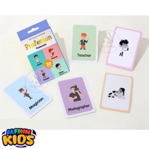 Profession Flash Cards Set For Kids