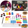 150+ Magic Tricks Set for Kids with Wand and Box - Fun Pretend Play Set for Beginners - Boys and Girls Ages 6+ - Easy to Follow Instructions & Magician Props Learning Magic Tricks at Home