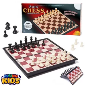 Magnetic Brains Chess Board Game 14x14 inch - Large