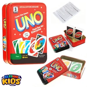 Classic UNO Card Game Tin Pack