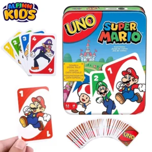 UNO Super Mario Card Game Tin Pack